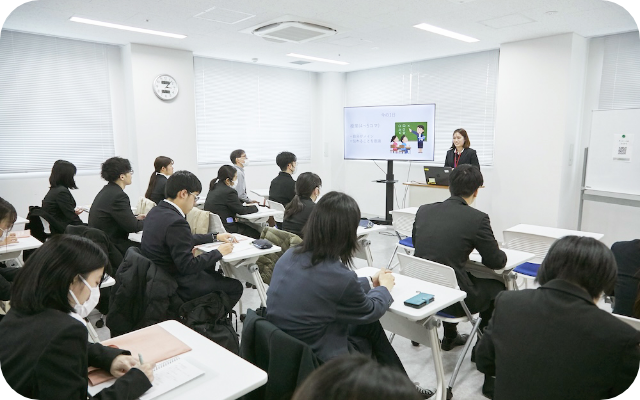 大阪市教員採用説明会の様子